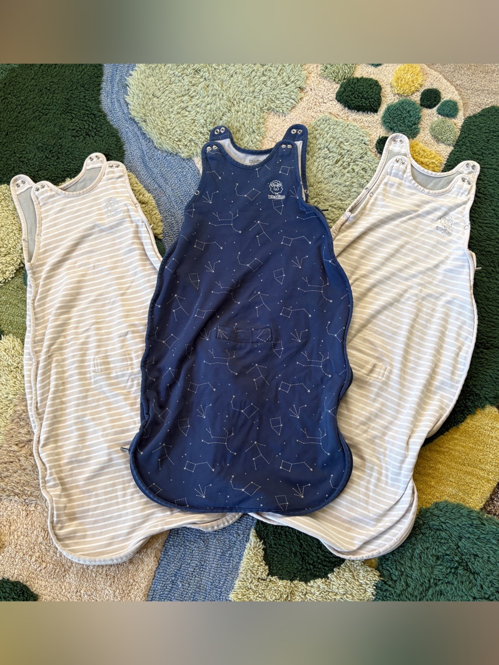 3 Woolino 2-36 month sleep sacks